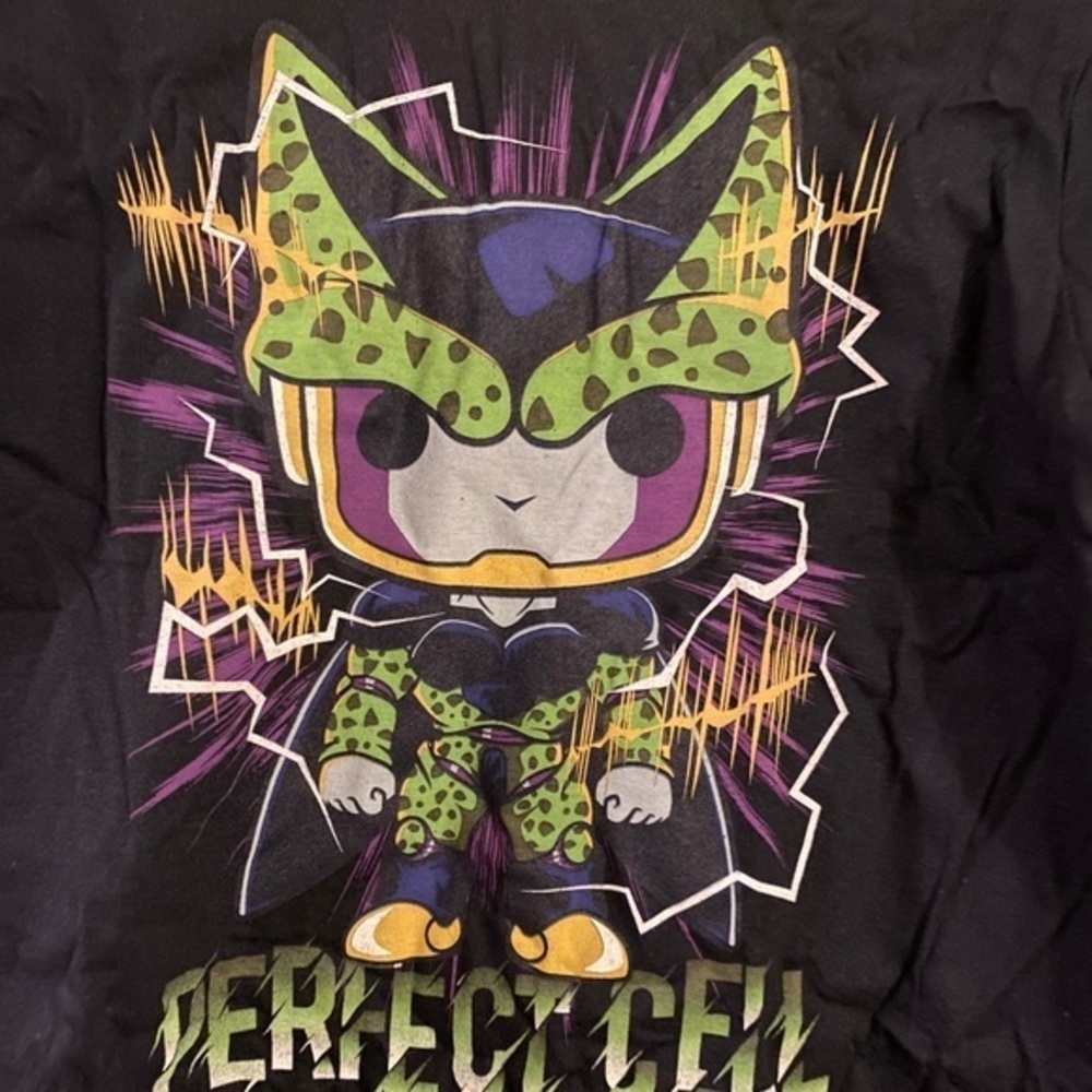 Funko Perfect Cell Dragon Ball Z Tee Size Small Unisex Black - Picture 2 of 4
